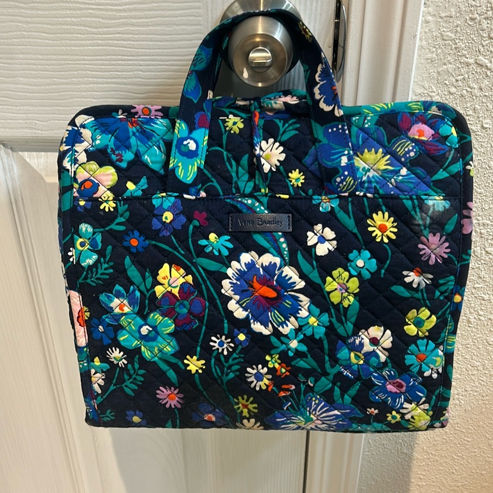 Vera Bradley makeup travel bag
